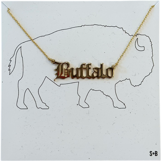 Buffalo Gothic Collar Necklace