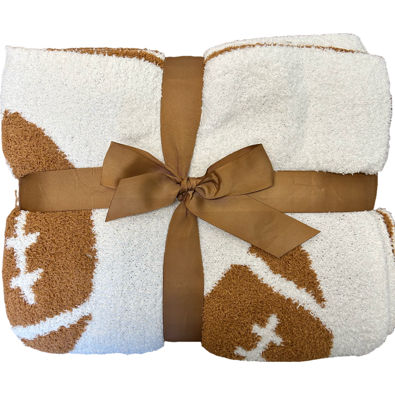 Football Plush Blanket