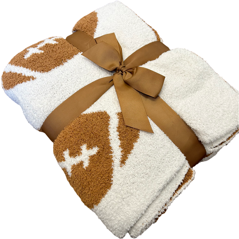 Football Plush Blanket