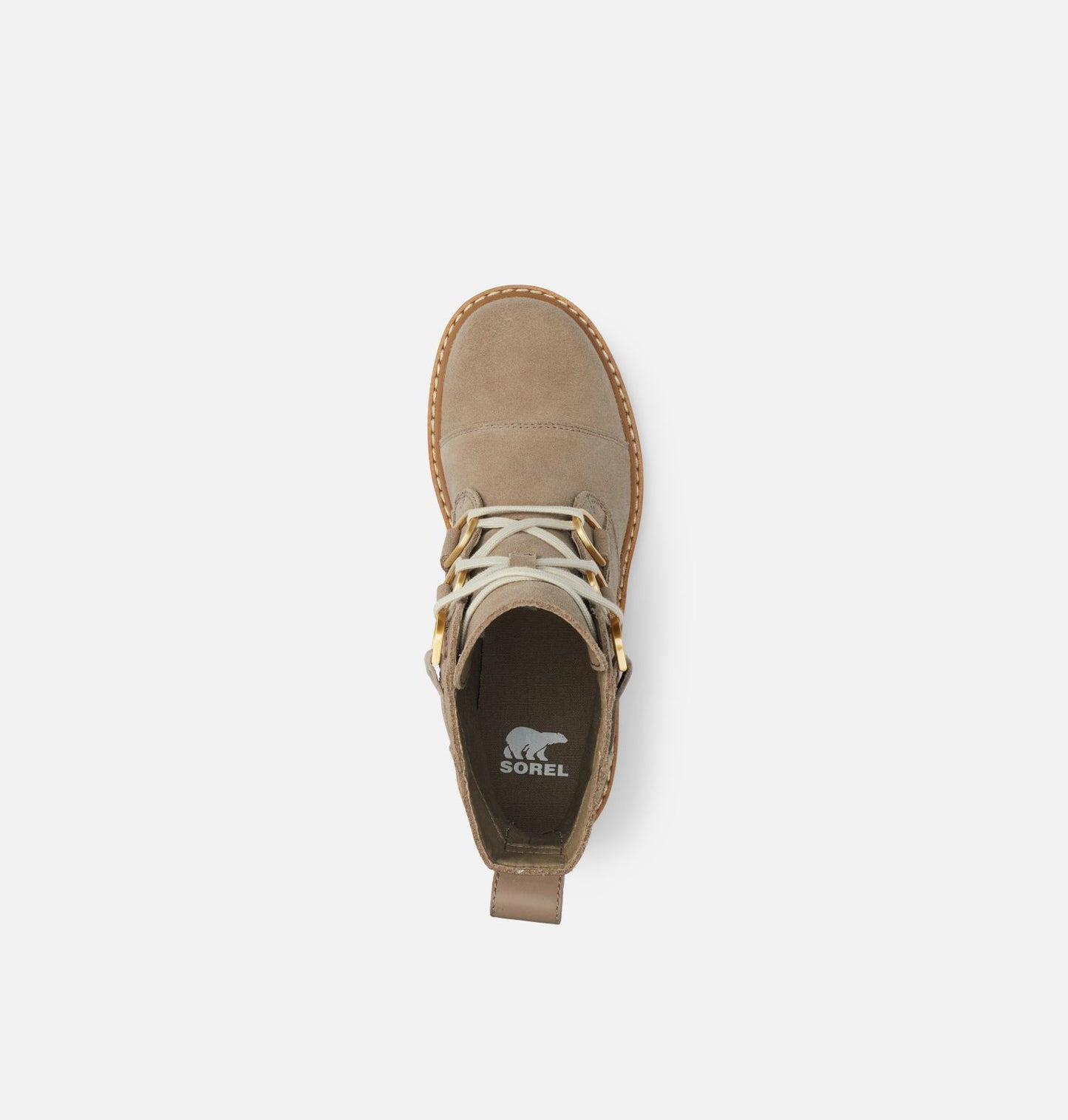 Joan Now Lace Boot in Omega Taupe