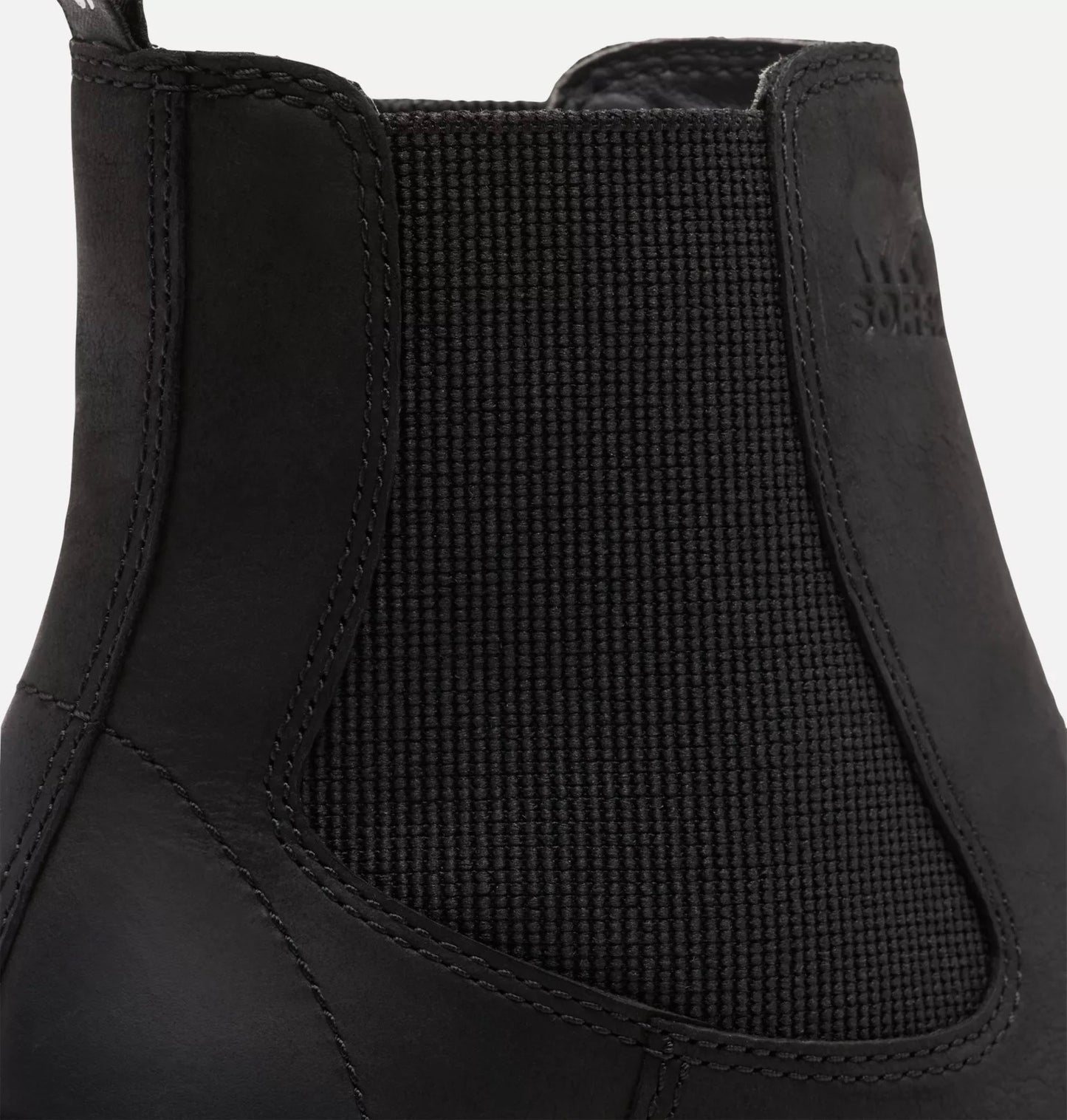 Hi-Line Heel Chelsea in Black