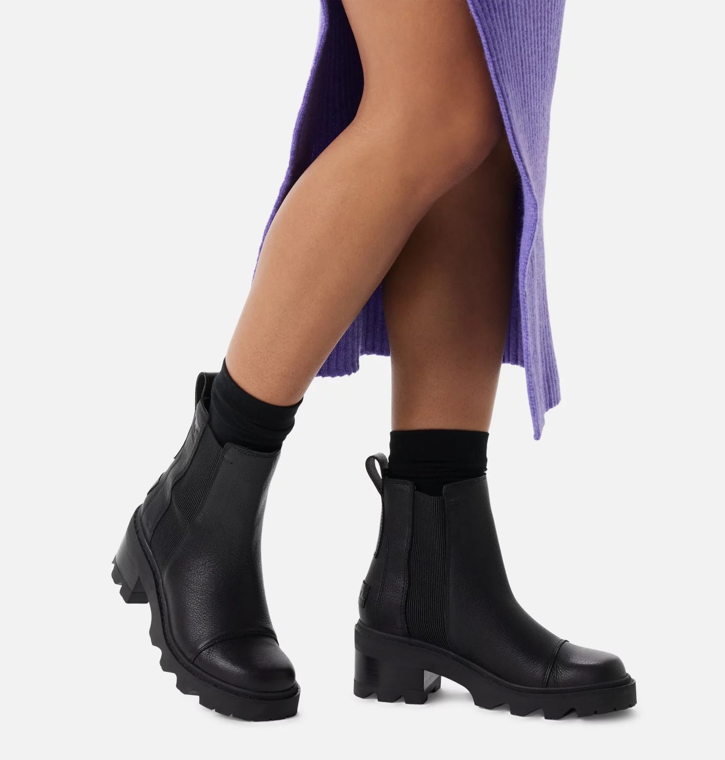Joan Now Chelsea Boot in Black