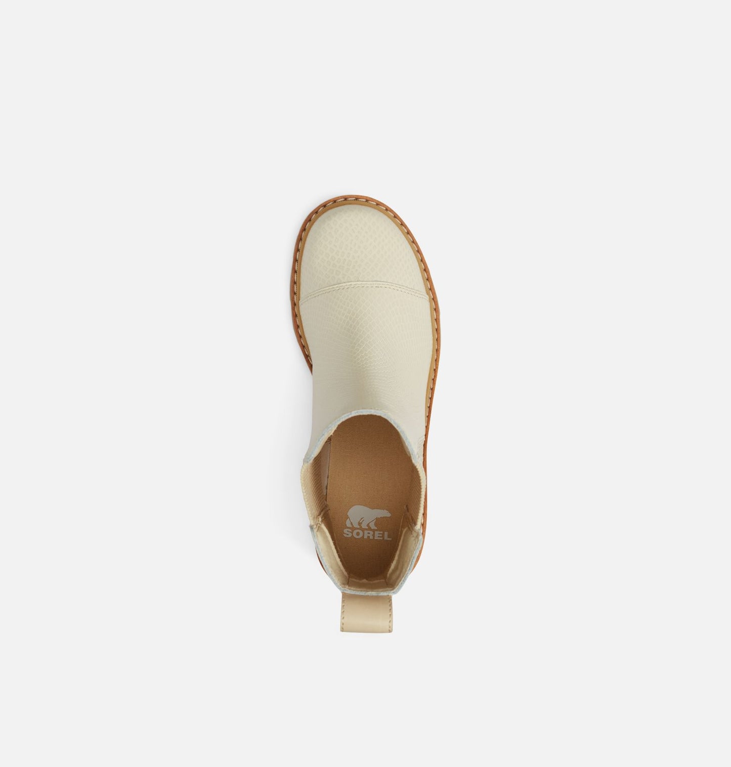 Joan Now Chelsea Boot in Bleached Ceramic