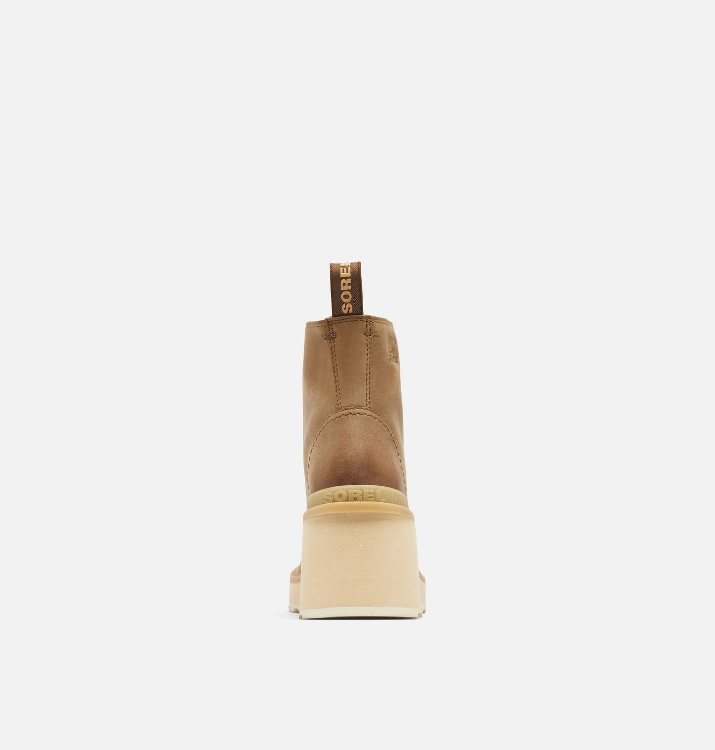 Hi-Line Heel Lace Boot in Umber