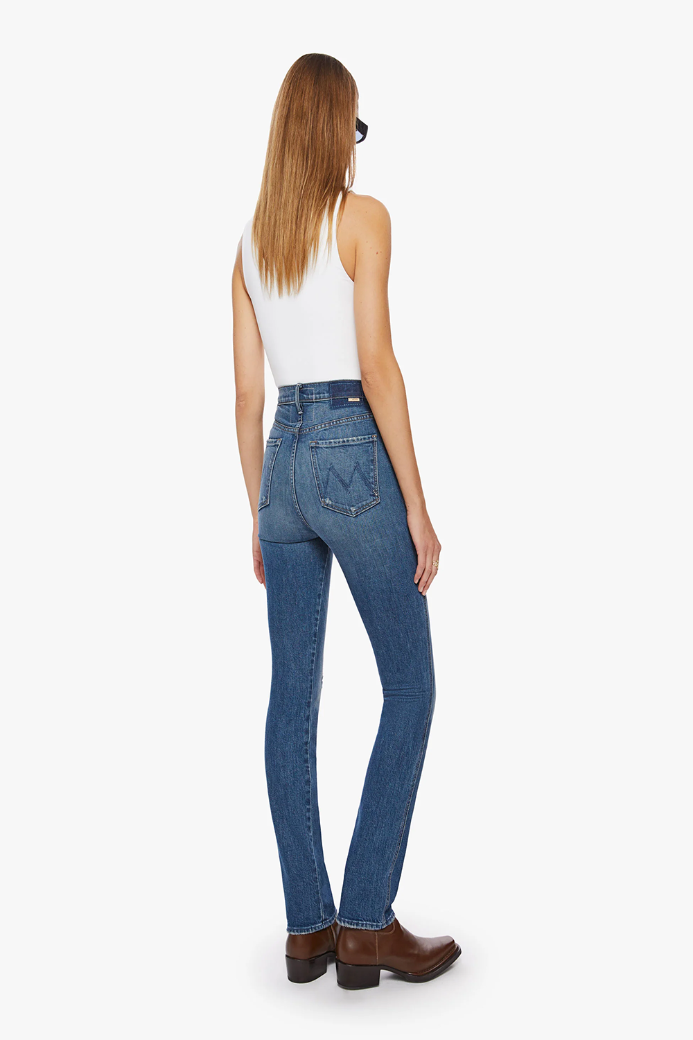High Waisted Dazzler Jean in Morning Chores