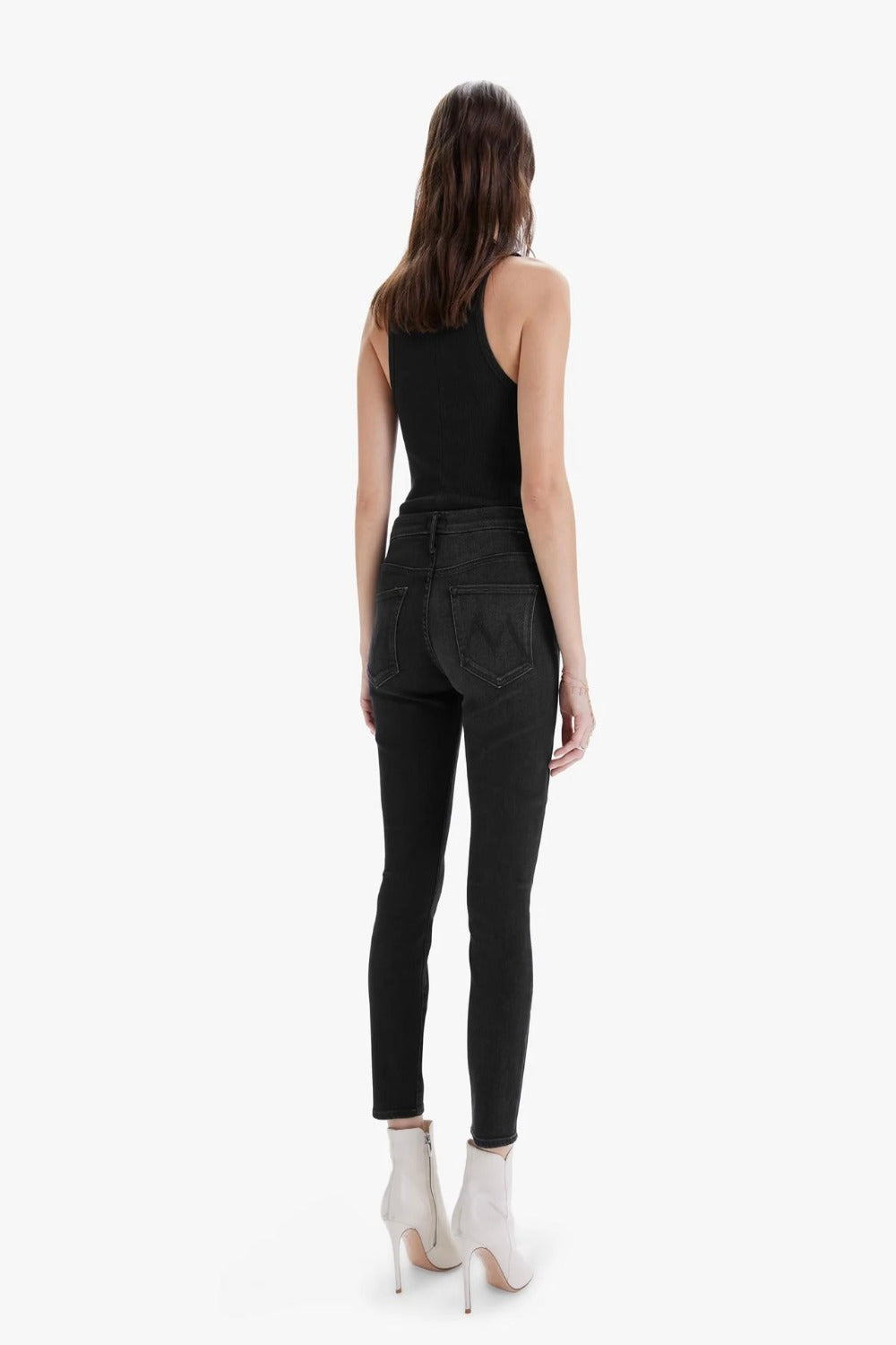 High Waisted Looker Ankle in Encounters at Night