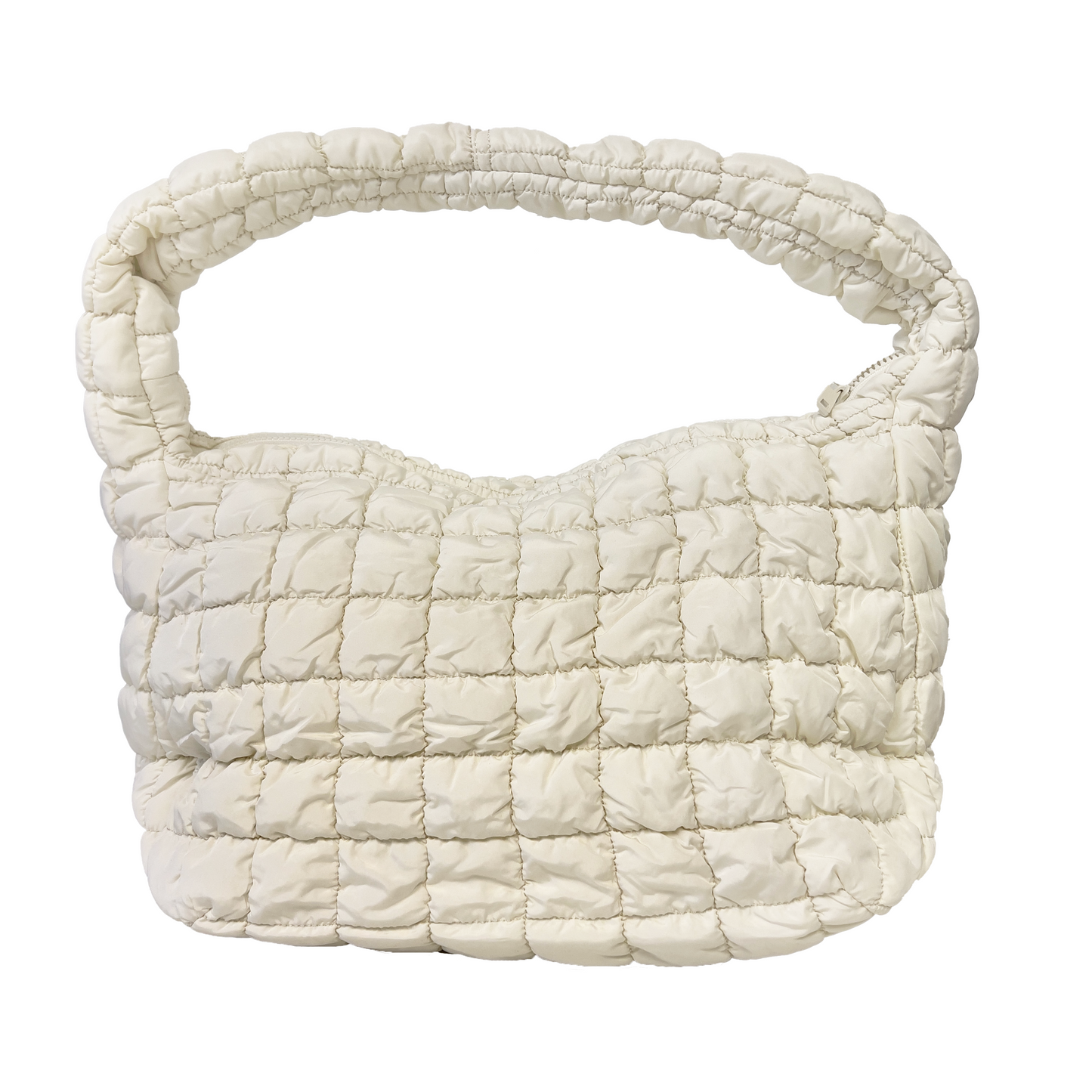 Carry All Quilted Bag in Ivory