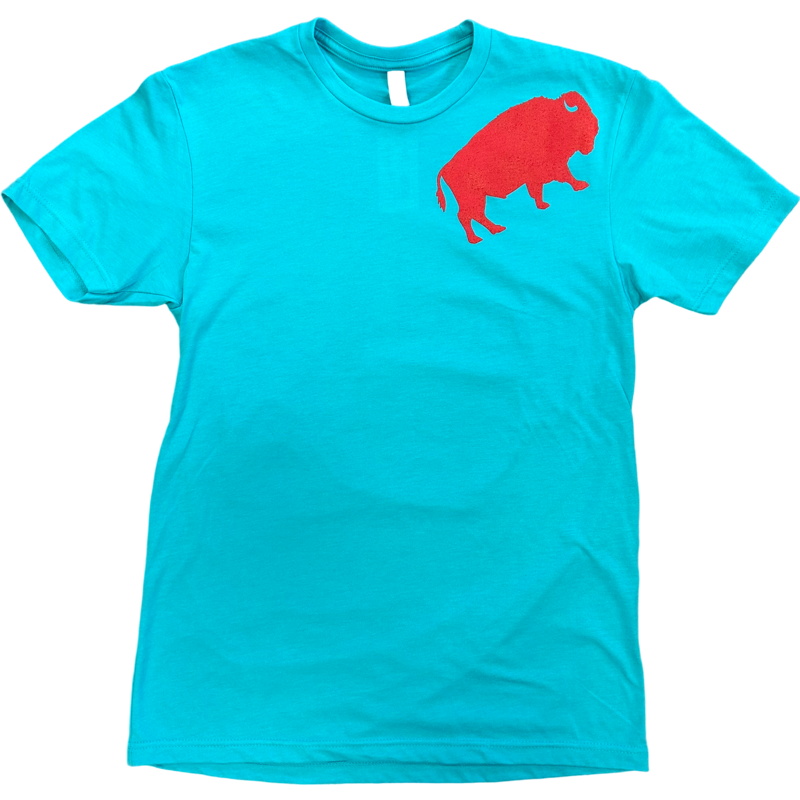 Super Fans SS Tee in Tahiti Blue