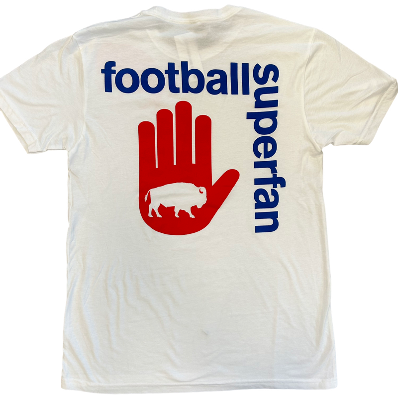 Super Fans SS Tee in White