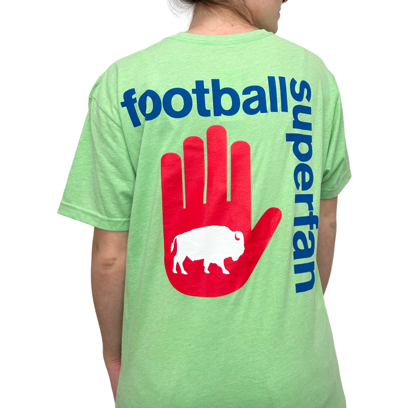 Super Fans SS Tee in Apple Green