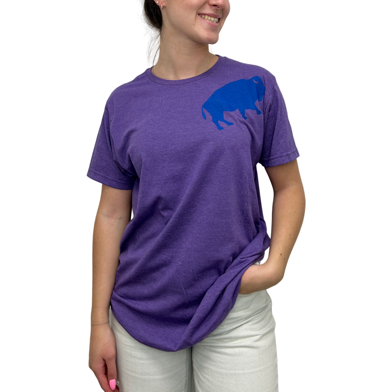 Super Fans SS Tee in Purple Rush