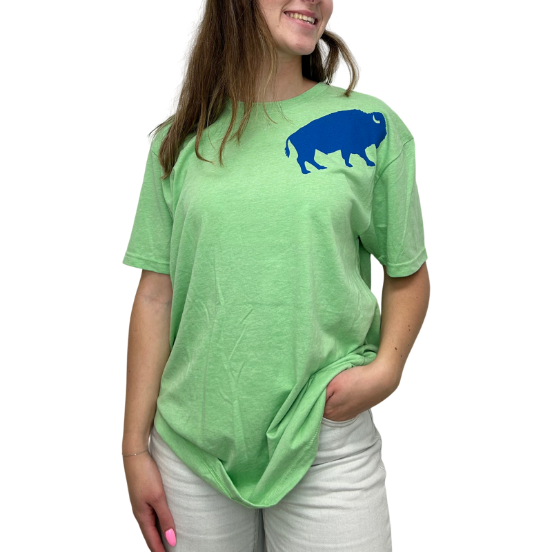 Super Fans SS Tee in Apple Green