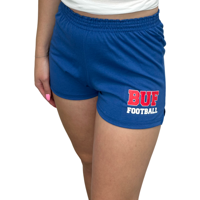 BUF Football Shorts in Royal