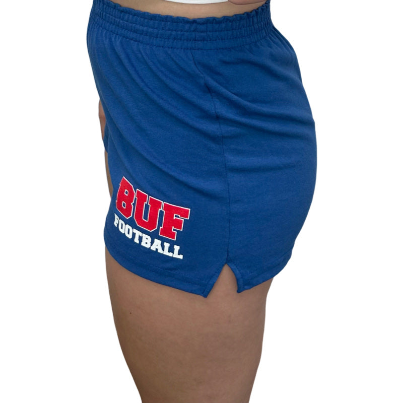 BUF Football Shorts in Royal