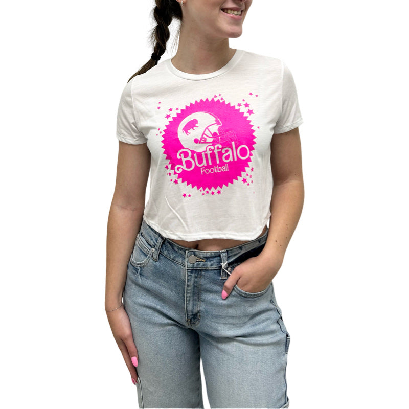 Barbie Buffalo Crop Tee