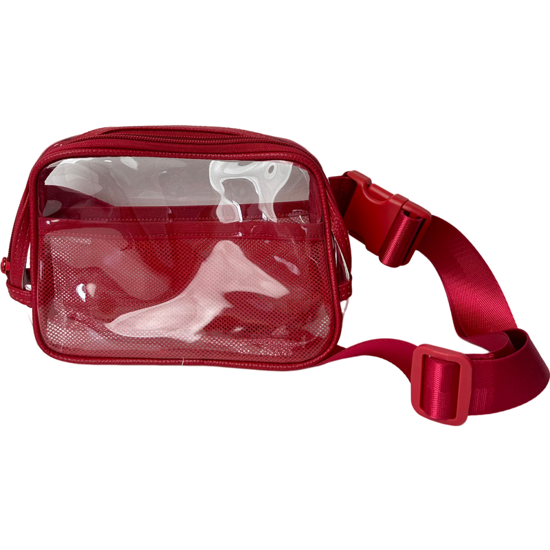 Stadium Belt Bag in Red