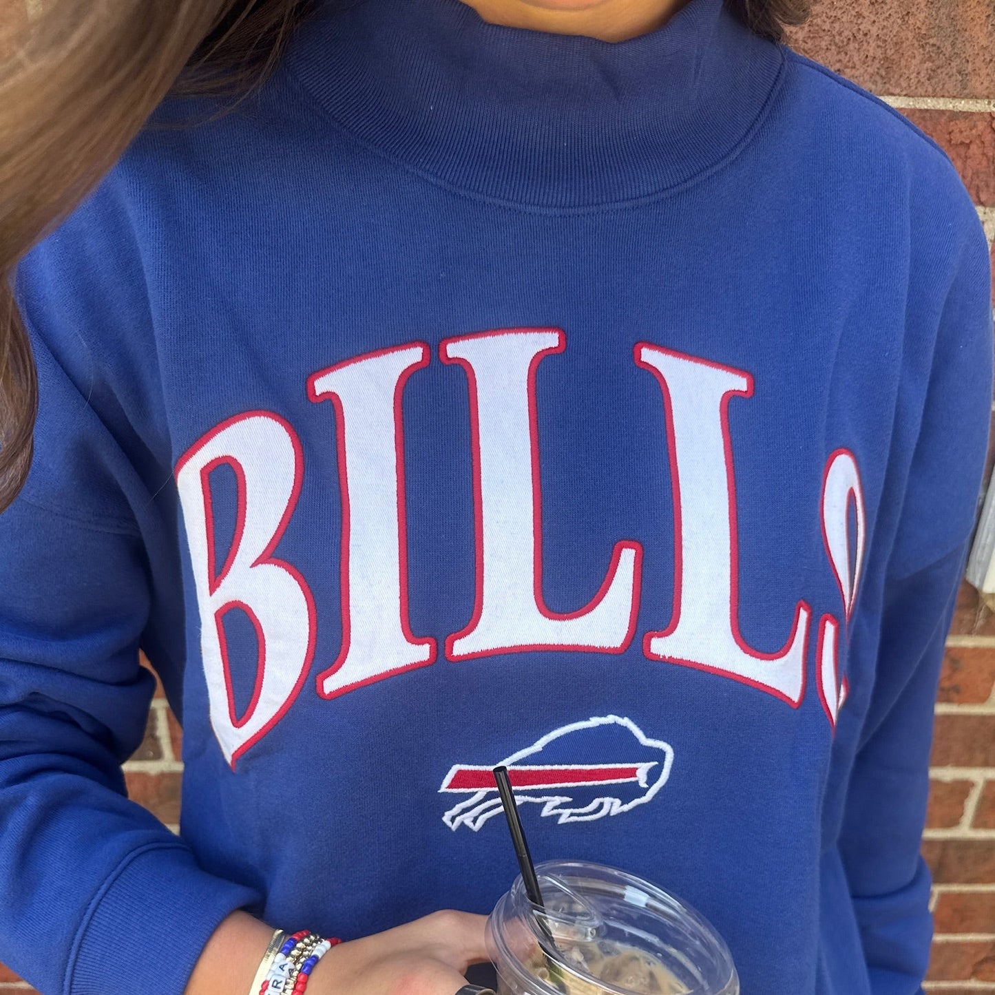 Bills Royal Vantage Mock Neck