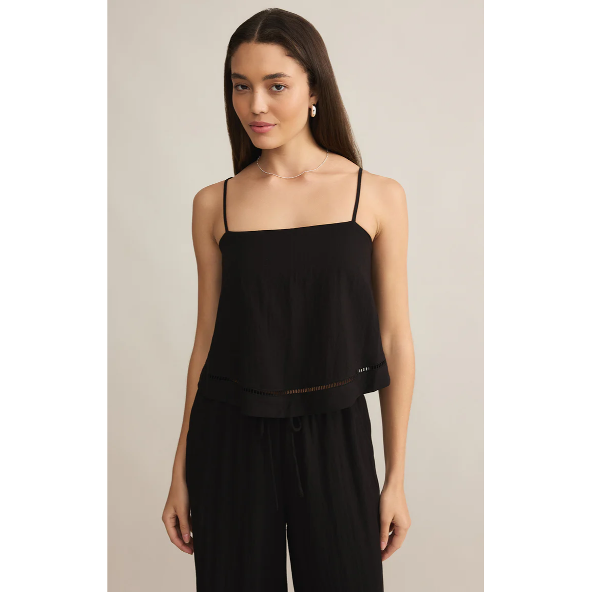 La Luz Tank in Black