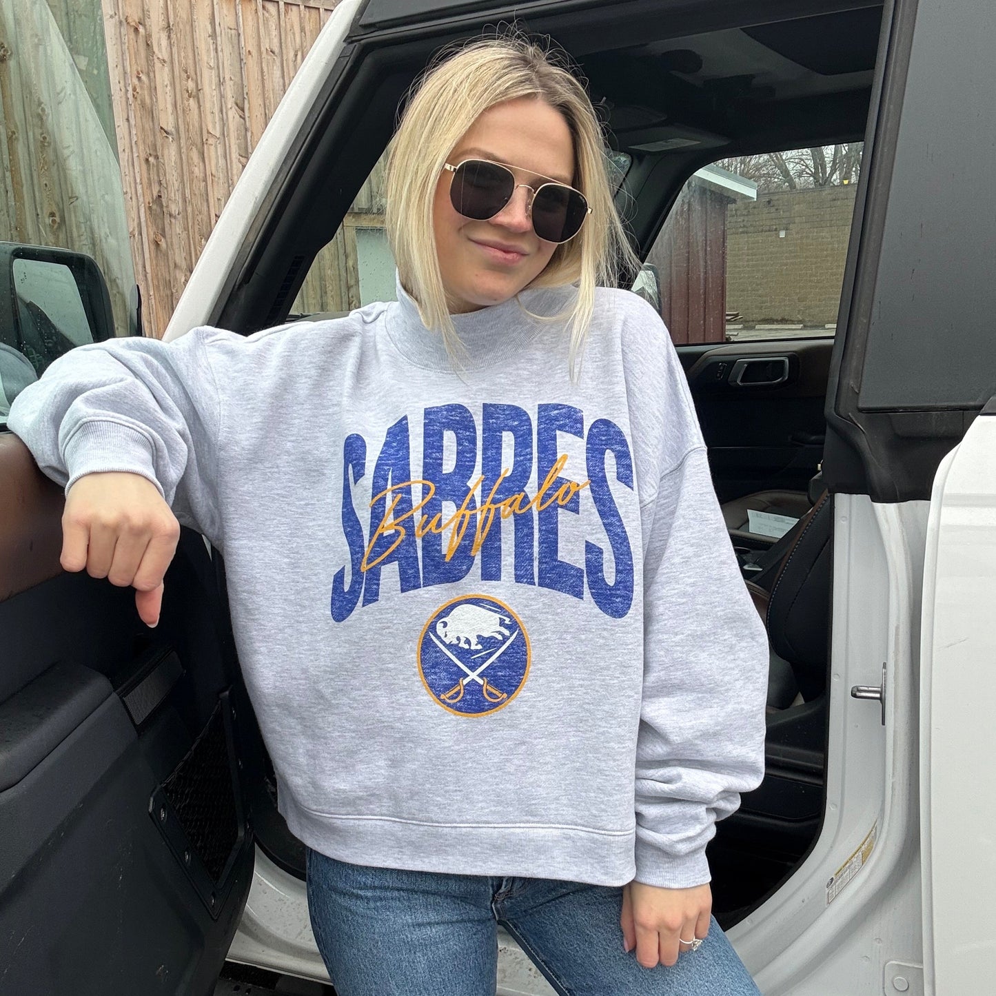 Sabres Retro Mockneck - PREORDER !!!
