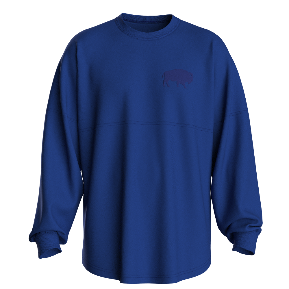 Serif Buffalo Long sleeve in Royal Blue
