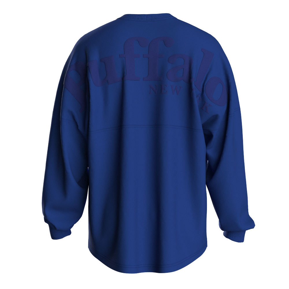 Serif Buffalo Long sleeve in Royal Blue
