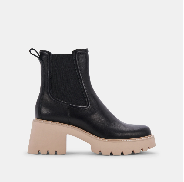 Hawk H20 Black Leather Boot