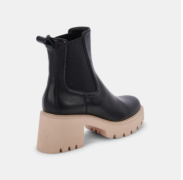 Hawk H20 Black Leather Boot