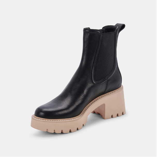 Hawk H20 Black Leather Boot