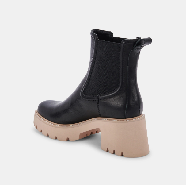 Hawk H20 Black Leather Boot
