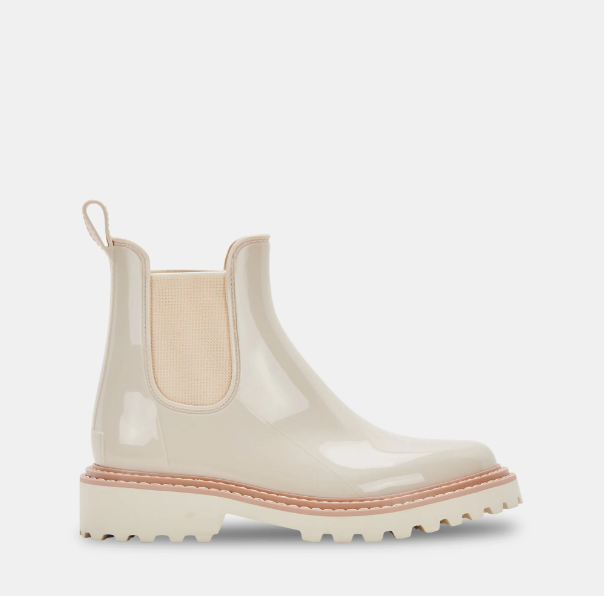 Stormy Rain Boot Ivory
