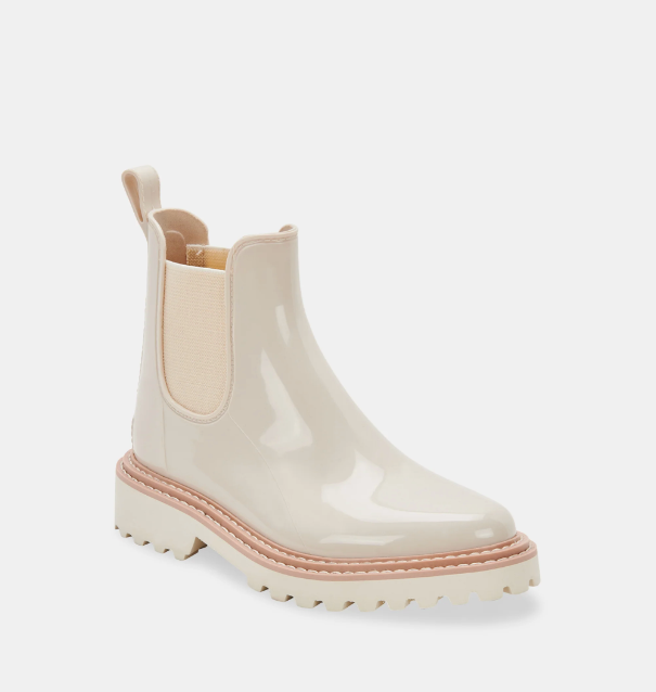 Stormy Rain Boot Ivory