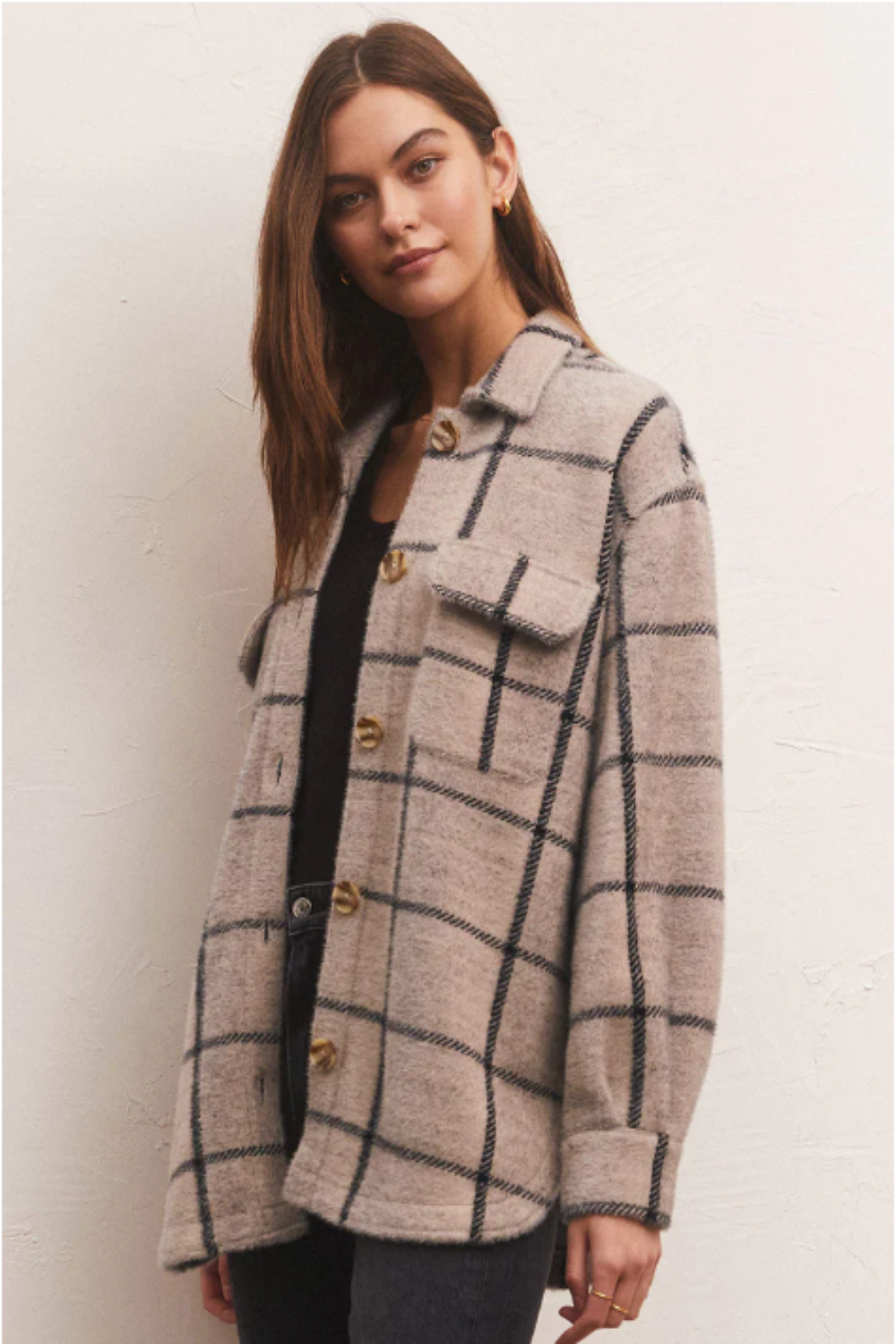 Plaid Tucker Jacket