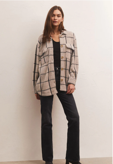 Plaid Tucker Jacket
