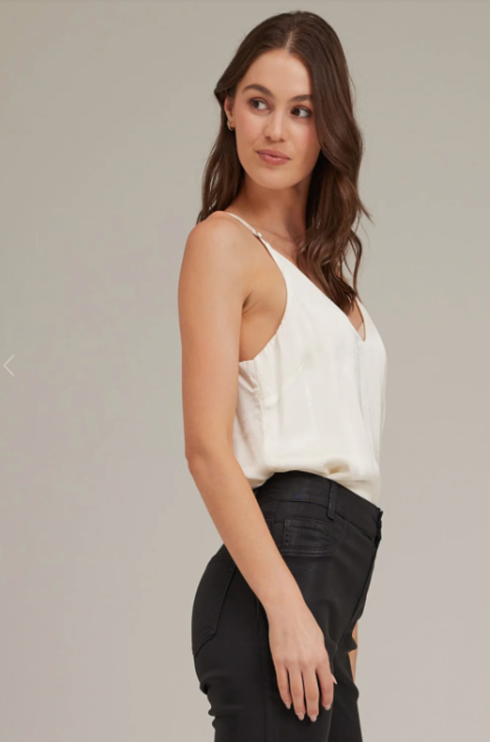 V-Neck Cami Ivory