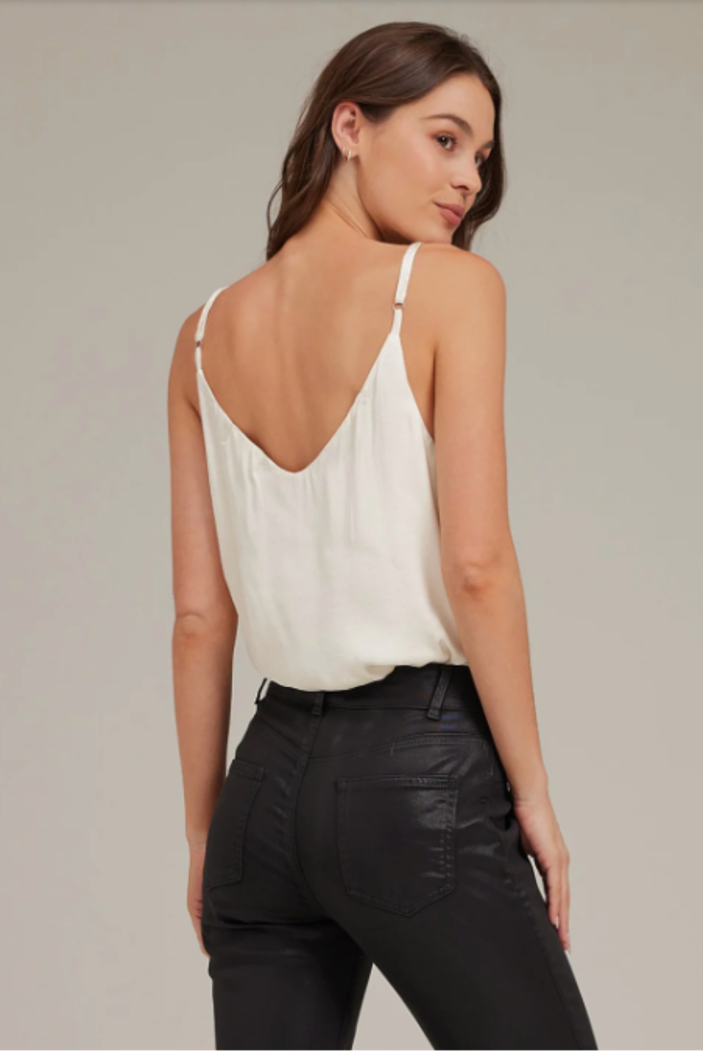 V-Neck Cami Ivory