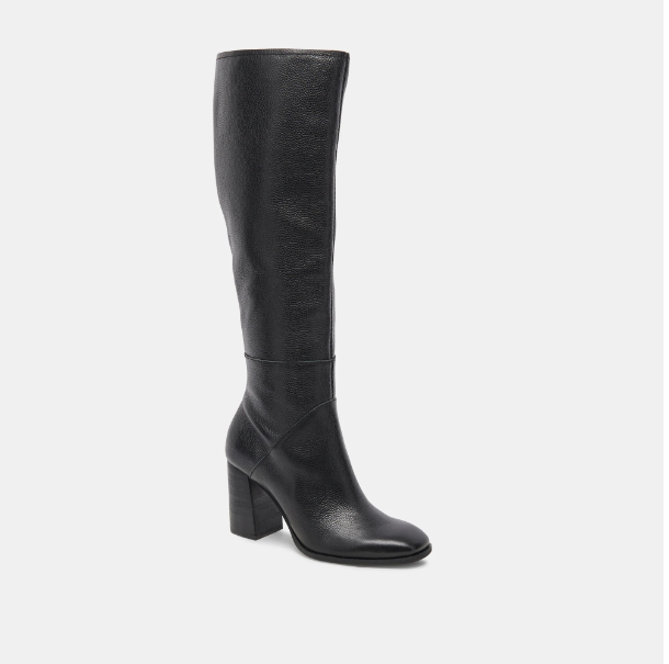 Fynn Boots Black Leather