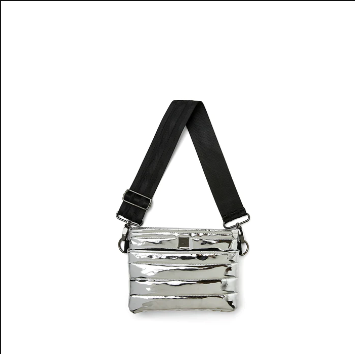Bum Bag in Silver Mirror