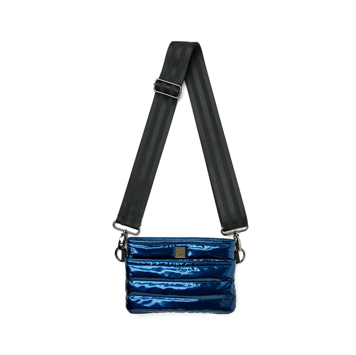 Bum Bag in Navy Patent