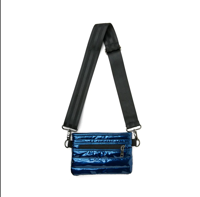 Bum Bag in Navy Patent
