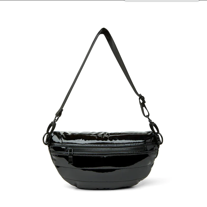 Little Runway in Black Patent