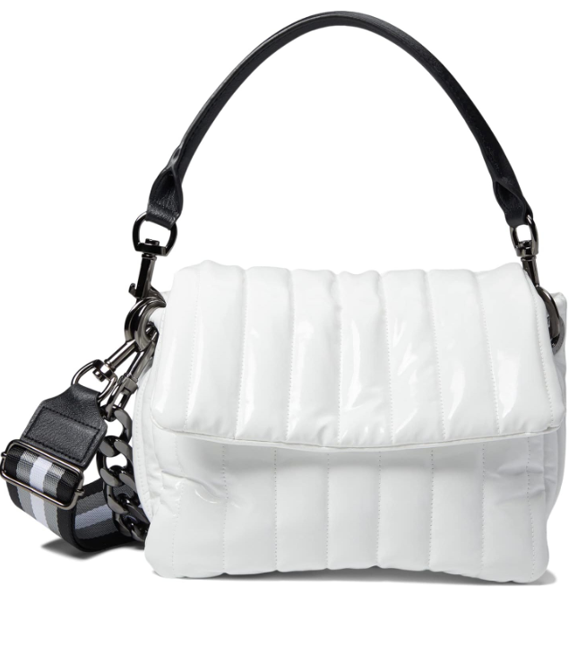 Bar Bag in White Patent