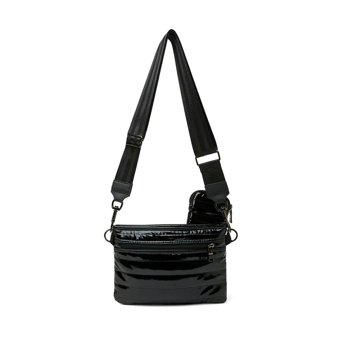 Downtown Crossbody Black Patent
