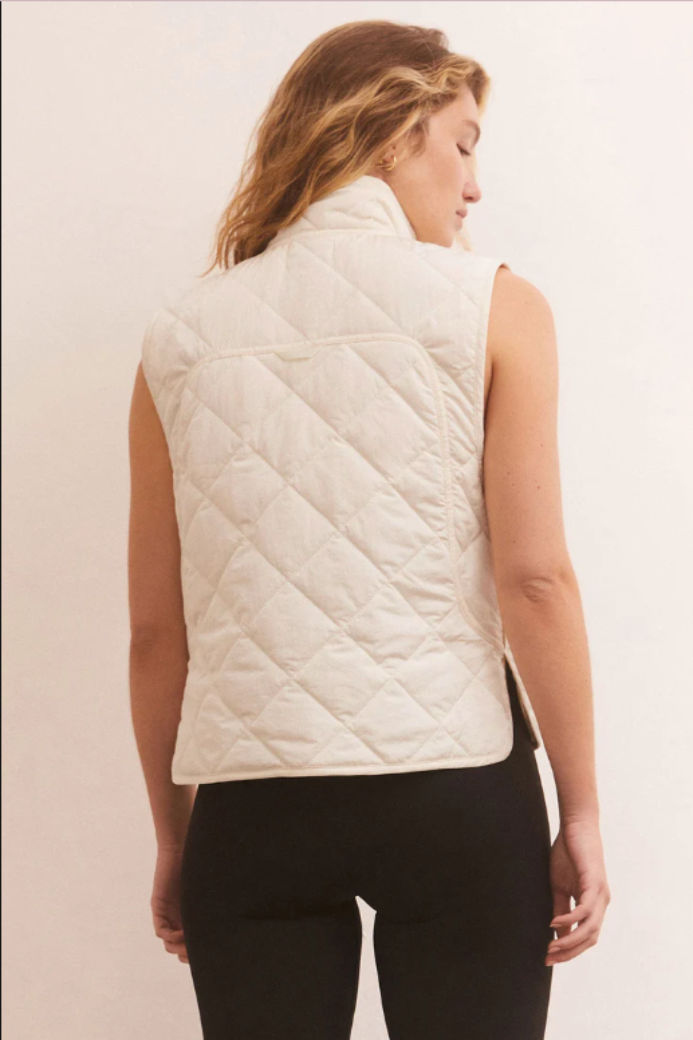 Warm Up Vest Sandstone