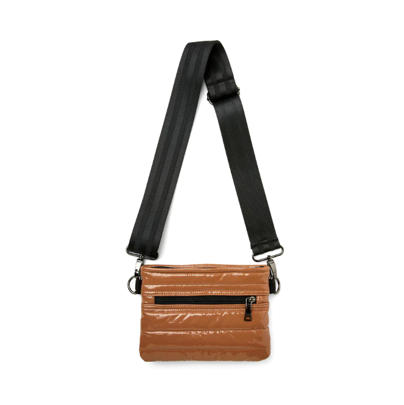 Bum Bag in Dark Nude Patent