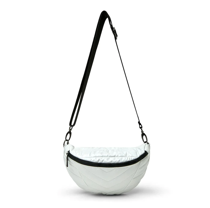 Little Runway in White Patent