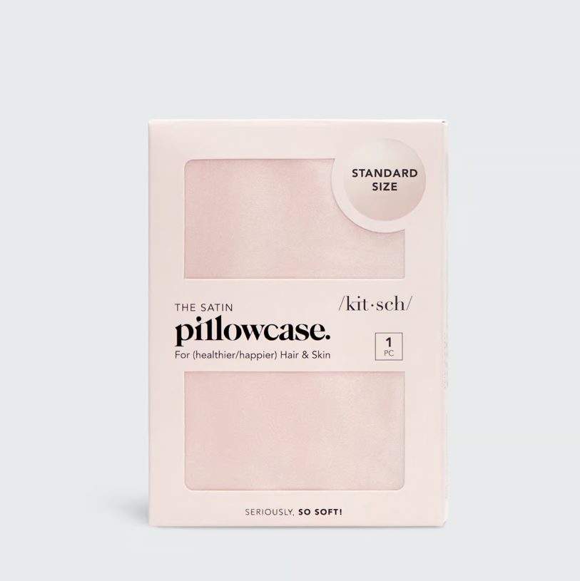 Satin Pillowcase- Blush