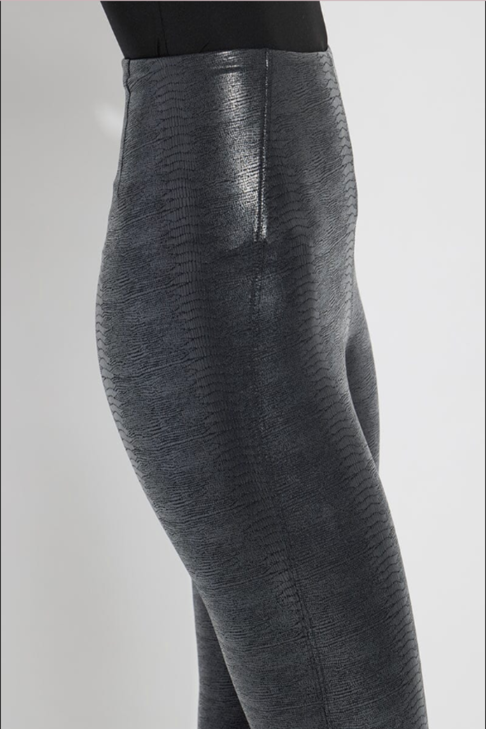 Patterned Matilda Leggings in Black