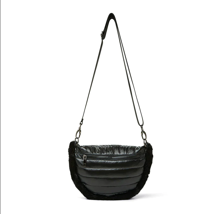 Mood Swing in Black Faux Fur