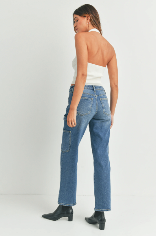 Cargo Straight Leg in Medium