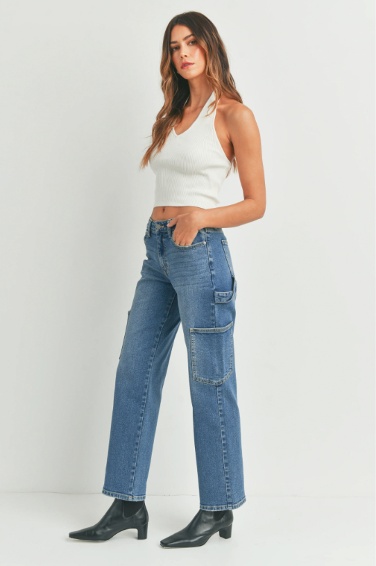 Cargo Straight Leg in Medium
